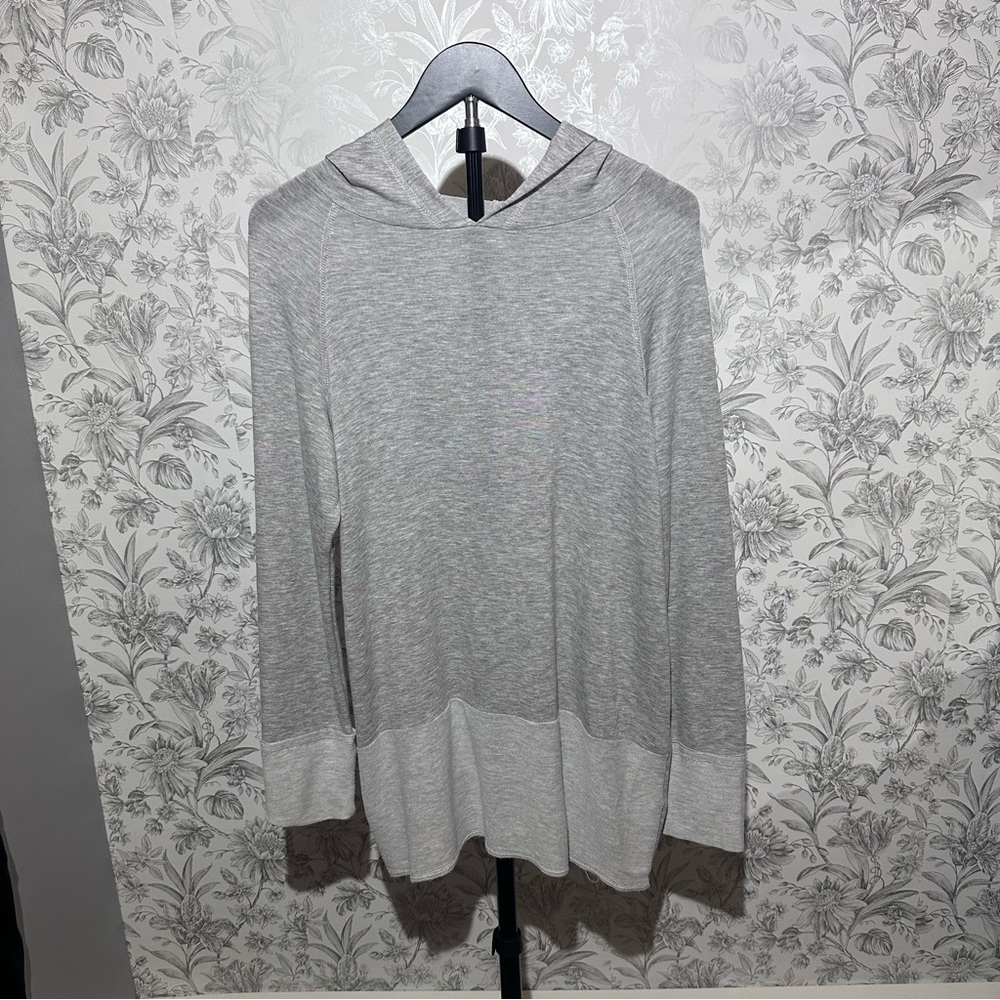 My Beloved Heather Gray Hoodie Tunic. Size: Medium/Large Women’s